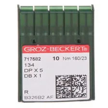 Иглы пром. маш. Groz-Beckert 134/DP5 №160 (уп. 10 шт.)