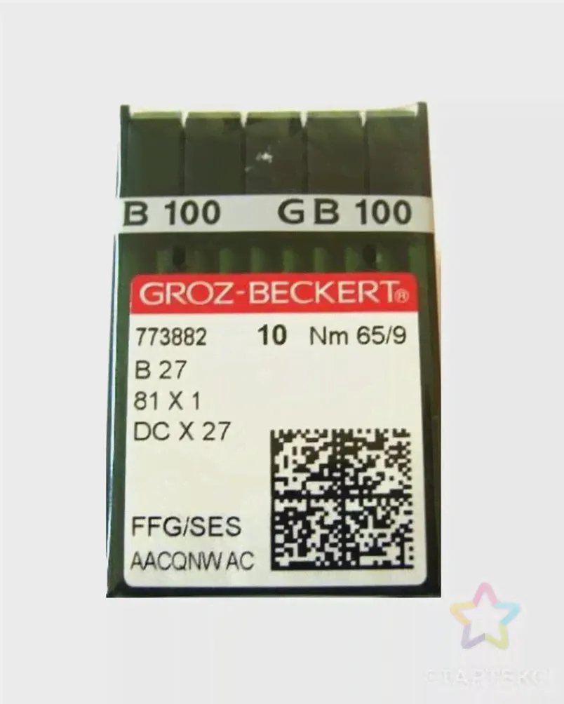 Игла Groz-beckert DCx27 FFG/SES (Bx27FFG) № 80/12-0