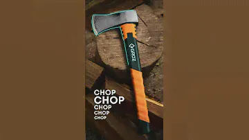 Meet the #Groz  Superior #Axe – Solid, Efficient & Unstoppable! Effortless wood chopping perfected!