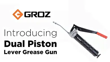 GROZ Double Piston Lever Grease Gun (G2 Gun)