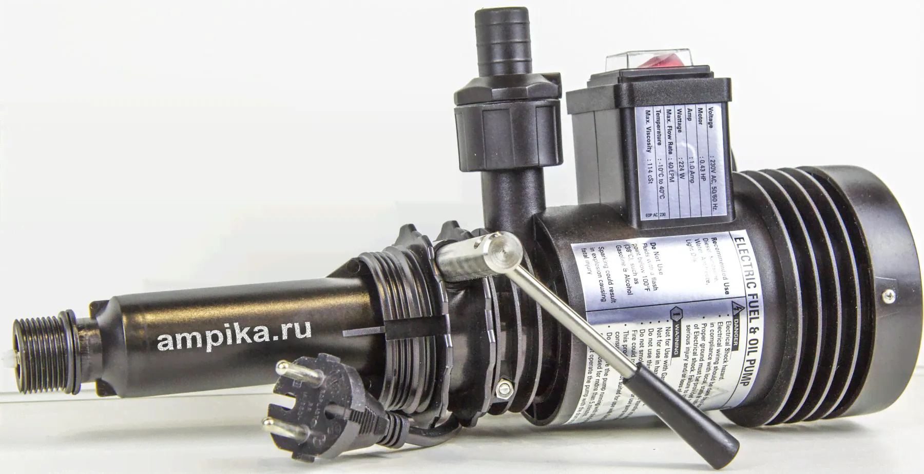 Бочковый насос GROZ EOP/AC/230 (APL-40L_220В)-3