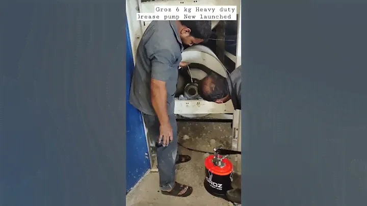Groz Grease pump Heavy duty 6 kg capacity