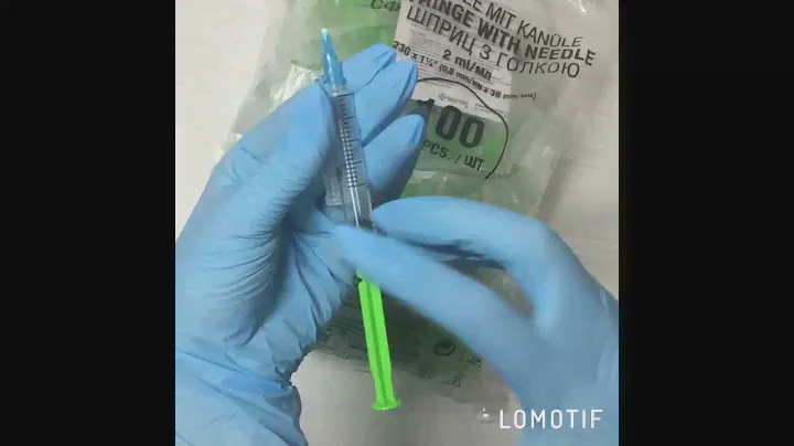Шприц инъекционный, 2,0 мл, 3-х комп., с иглой (0,6 x 30 мм), 100 шт/уп