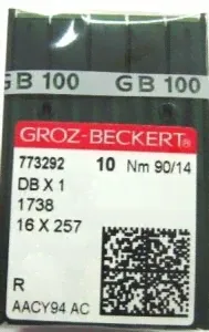 Иглы Groz-Beckert Прямострочные