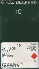 Игла Groz-beckert UYx143 GS(DNx1) № 200 1 шт