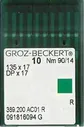 DPx17 № 90 Groz-Beckert (10 ИГЛ)