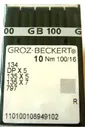 Иглы для ПШМ "Groz-Beckert" DPx5 (134) 10игл/набор
