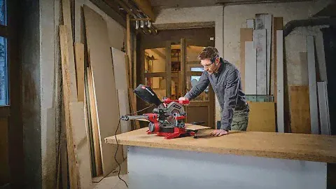 Пила торцювальна з протяжкою Einhell TE-SM 8 L Dual (4300866)