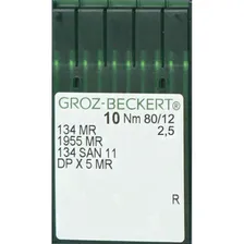 Иглы пром. маш. Groz-Beckert 134/DP5 № 80 (уп. 10 шт.) 717485