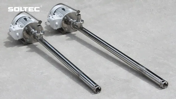 Бочковые насосы BT020S02FY и BT020S02FYL со стандартной и удлиненной погружной частью