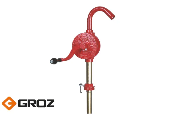 Роторный бочковой насос GROZ-0